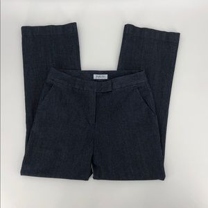 Judith Hart dark wash denim dress slacks